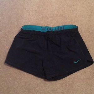 Nike did-fit running shorts with built-in spandex